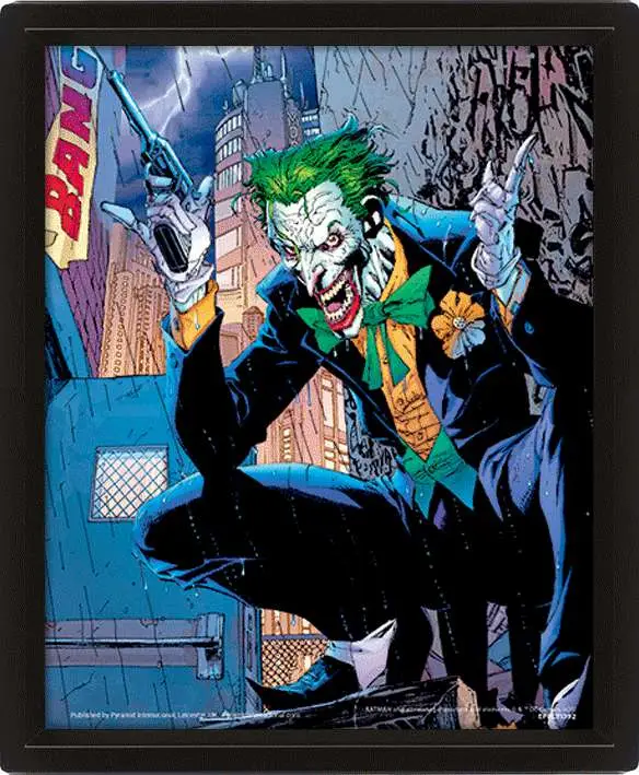 Poster DC Comics joker 3d